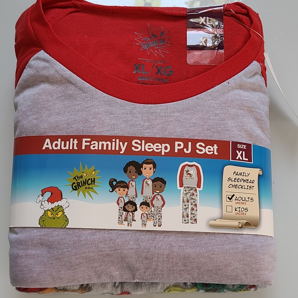 Grinch pajamas